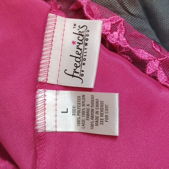 Frederick's of Hollywood Pink Nightie - Picture 6 of 7